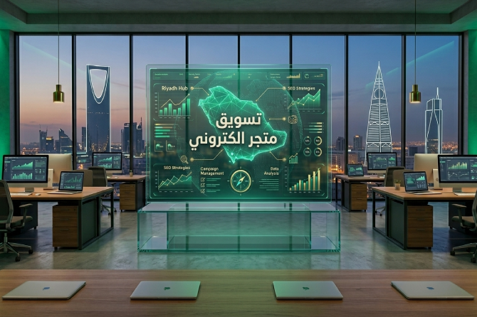 تسويق متجر الكتروني